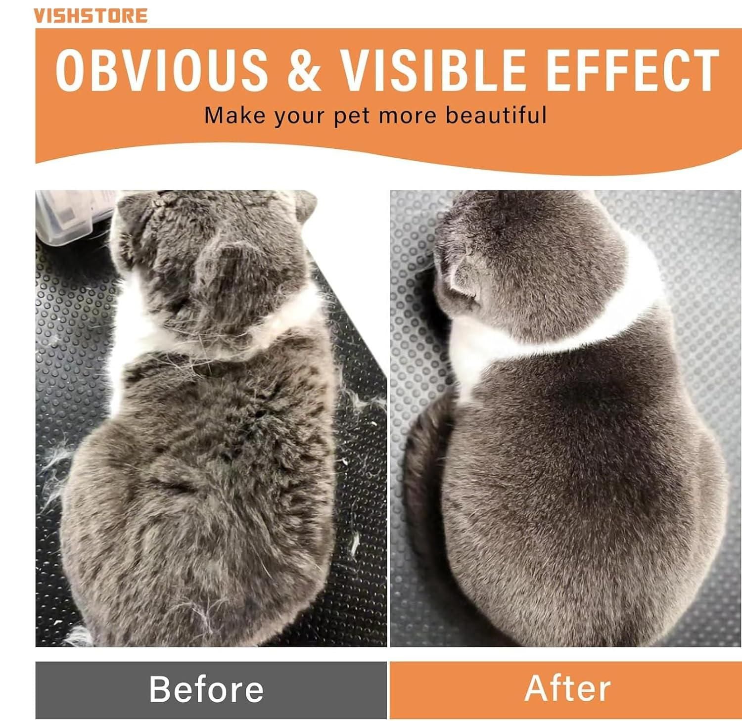 💨 3-in-1 Steam Grooming Brush for Dogs & Cats - Spa Experience 🐶🐱