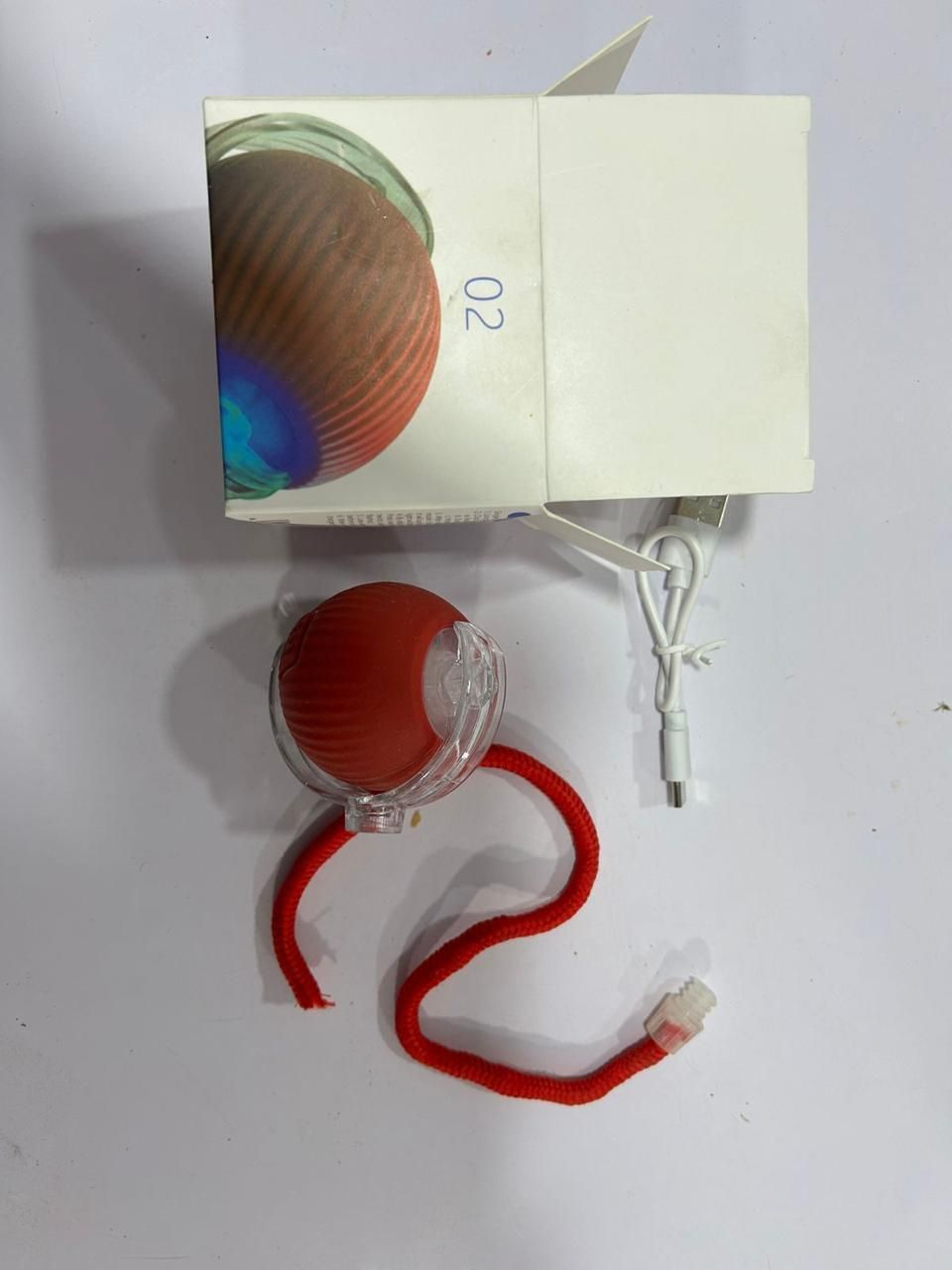 🔴 Viral Smart Rolling Ball - Interactive Self-Moving Cat Toy 🐱